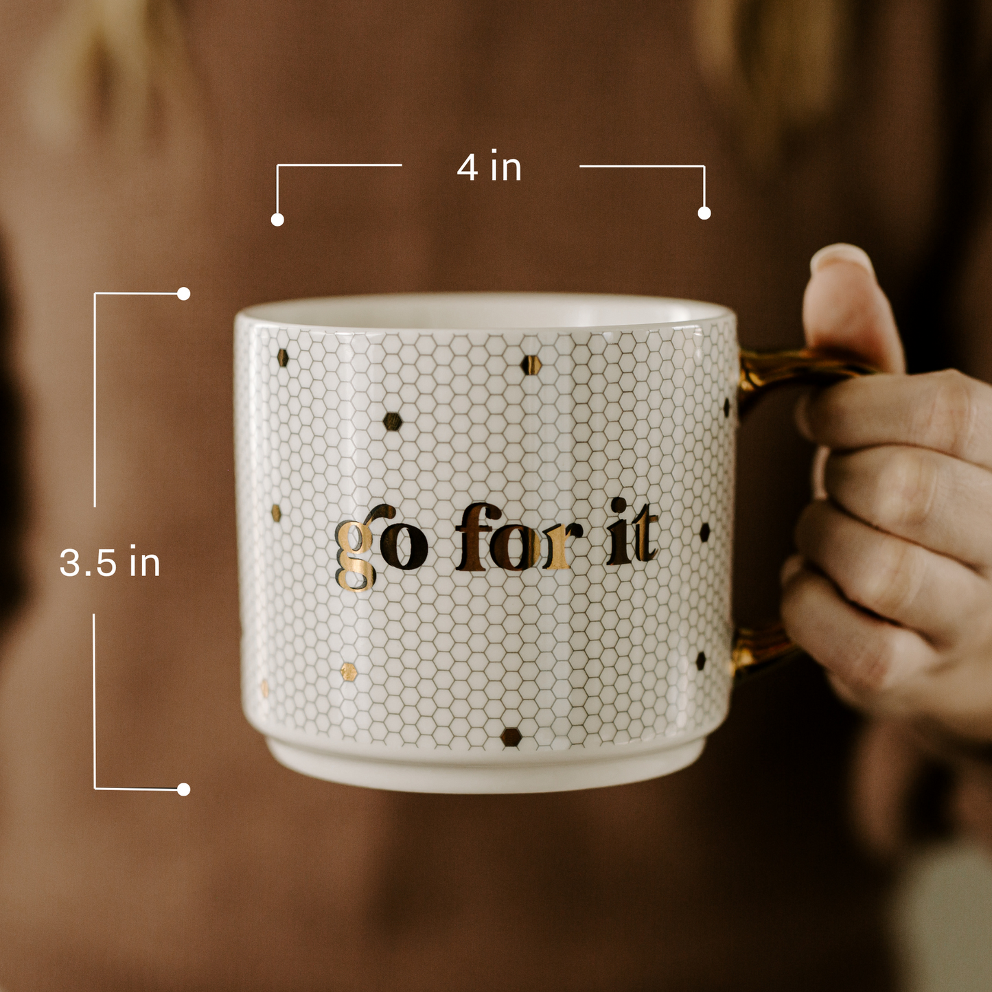 Mom Tile 17oz Coffee Mug
