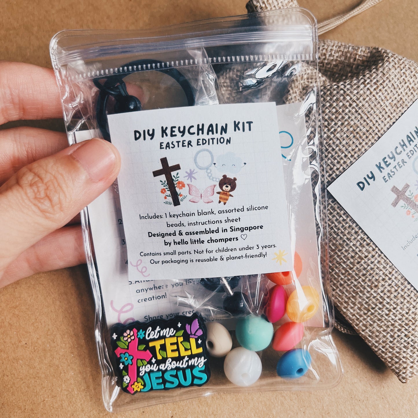 Easter 2025 DIY keychain kit