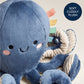 Ollie Octopus Sweetie Snuggles Plush