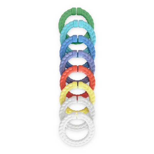 Ritzy Linking Rings - Rainbow