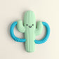 Cooper the Cactus Chew Crew™ Silicone Handle Teether