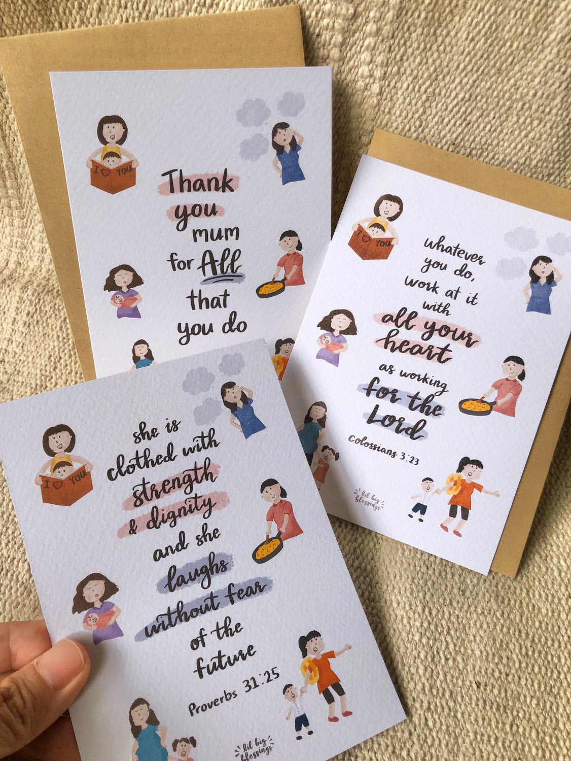 [Gift Set Add-On] Encouragement Card for Mama