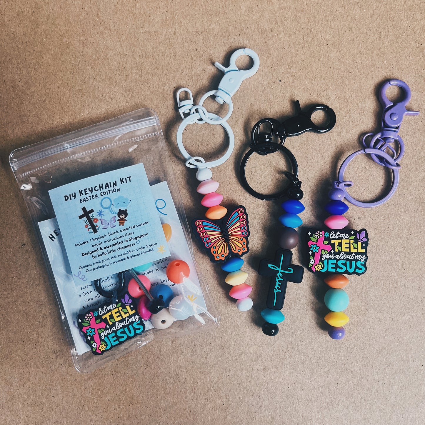 Easter 2025 DIY keychain kit