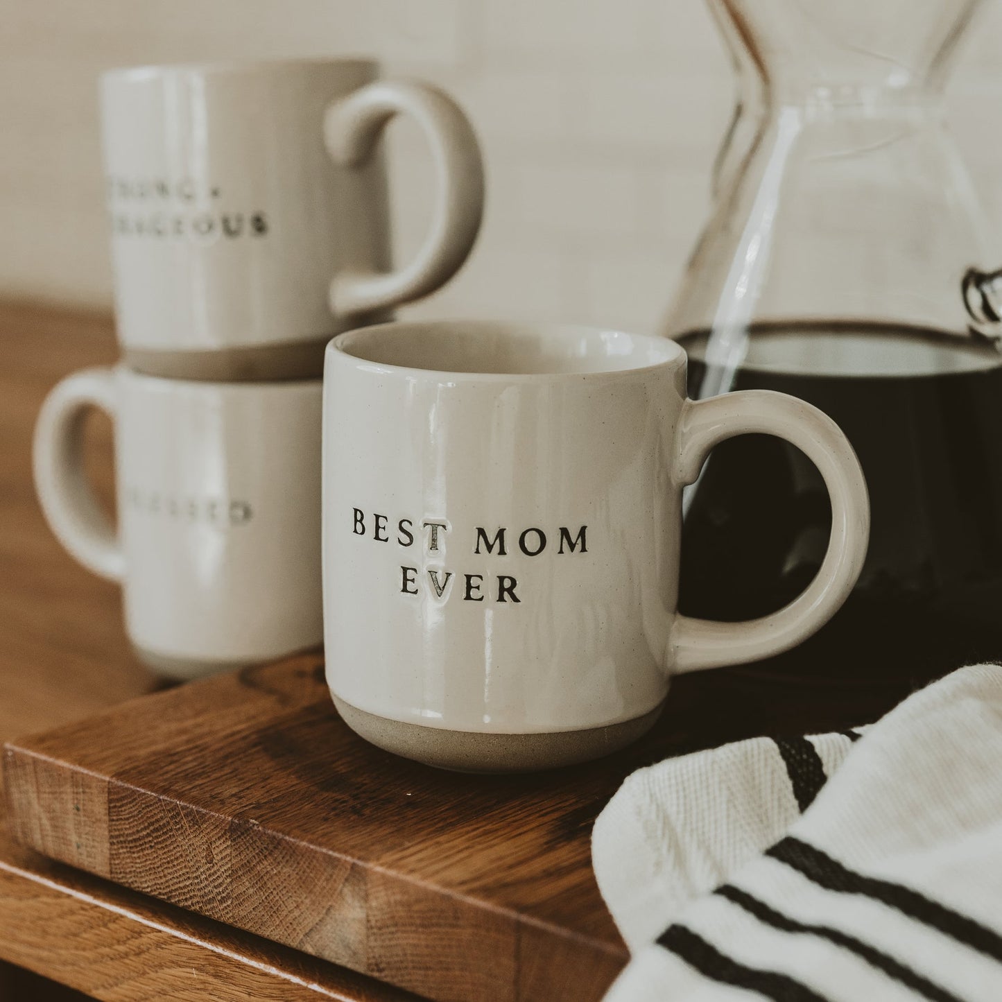 Best Mom Ever Stoneware Mug