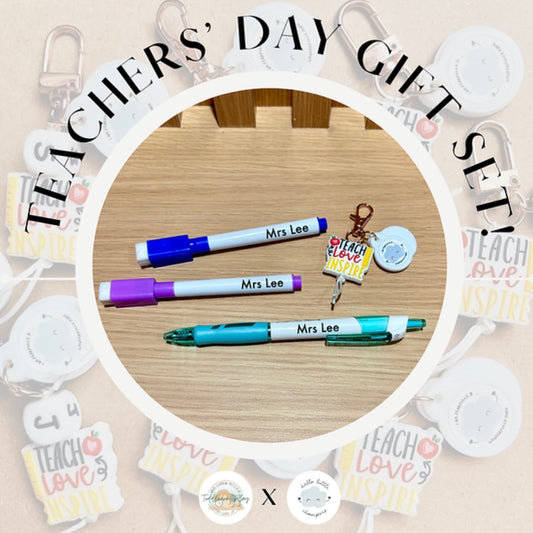[Teachers’ Day 2024 special] hlc x ToddLearnPlay Personalised Stationeries Gift Set