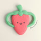 Bonnie the Strawberry Chew Crew™ Silicone Handle Teether