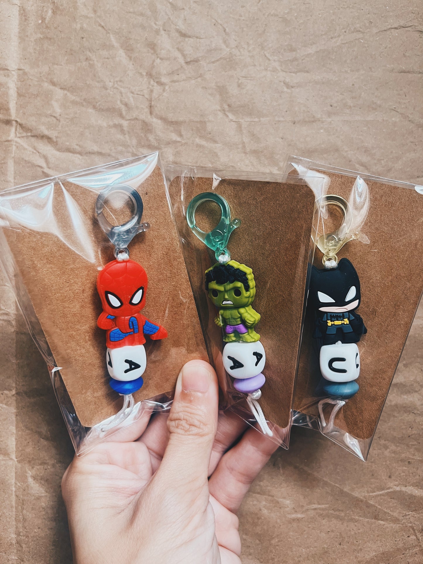 Custom Charm - SUPERHEROES