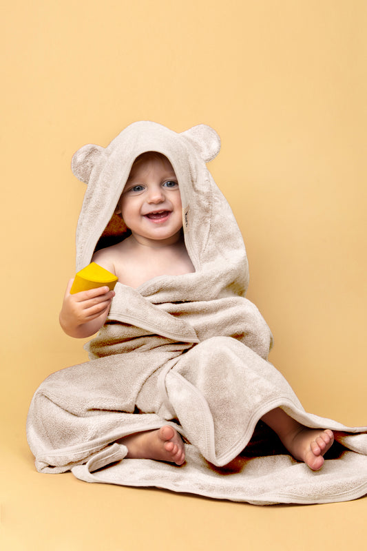 Ivory Hooded Towel