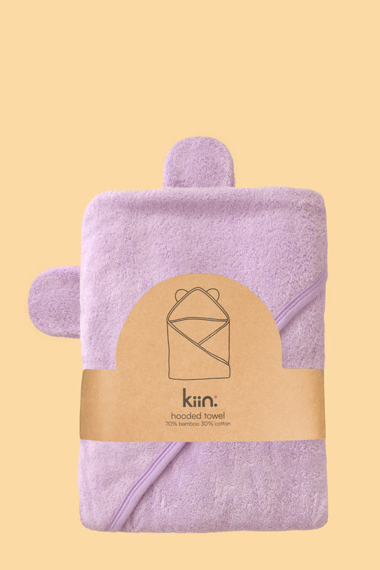 Lilac Hooded Towel