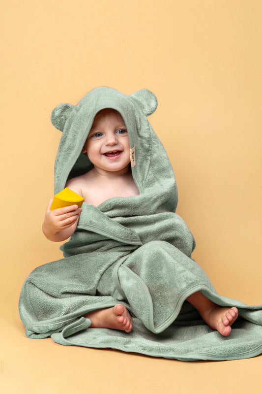 Sage Hooded Towel