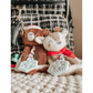 Holiday Itzy Lovey Plush & Teether Toy - Cocoa the Bear