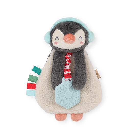 Holiday Itzy Lovey Plush & Teether Toy - North the Penguin