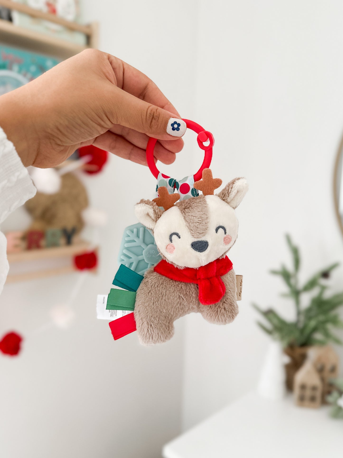 Jolly the Reindeer Holiday Itzy Pal™ Infant Toy