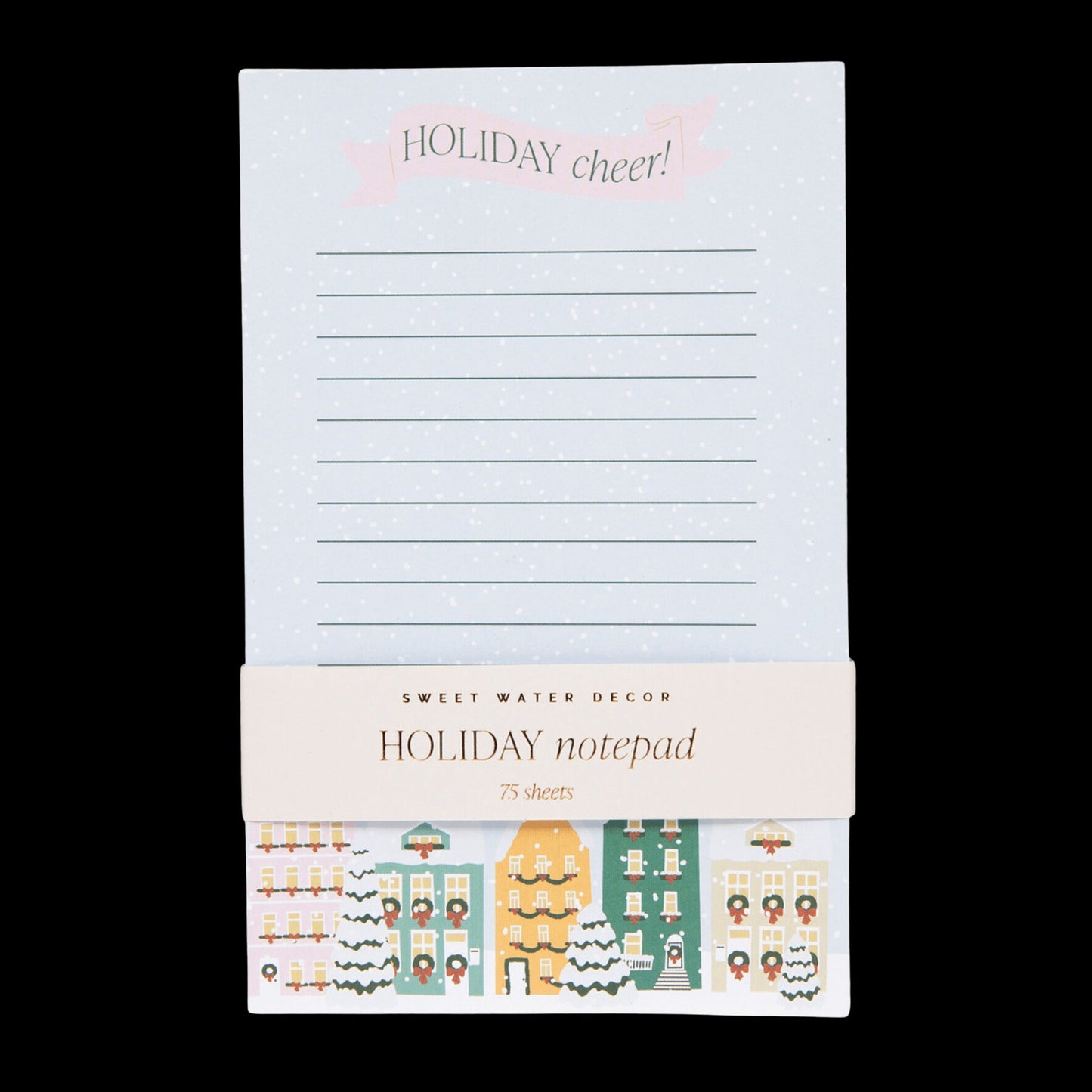 Christmas Village Notepad