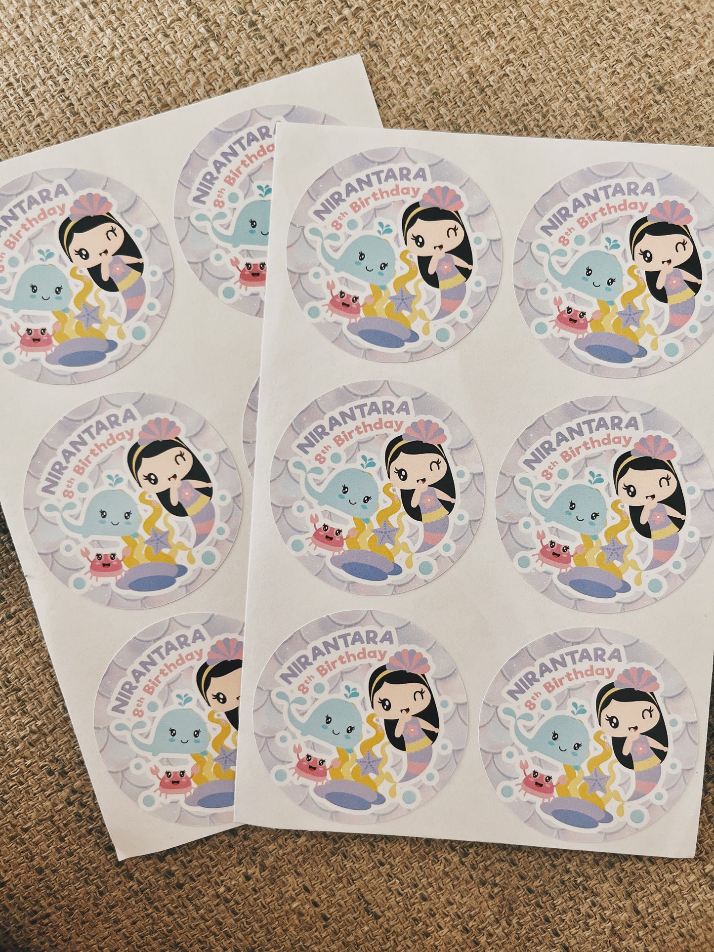 [Add-on] Custom Celebration Stickers (24 pcs)